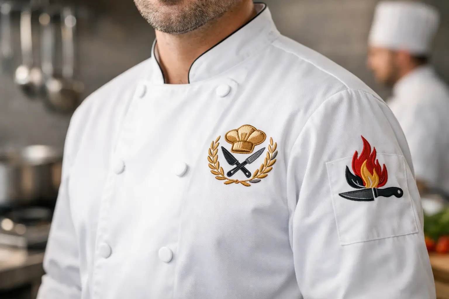 Custom Chef Coats Embroidery That Works