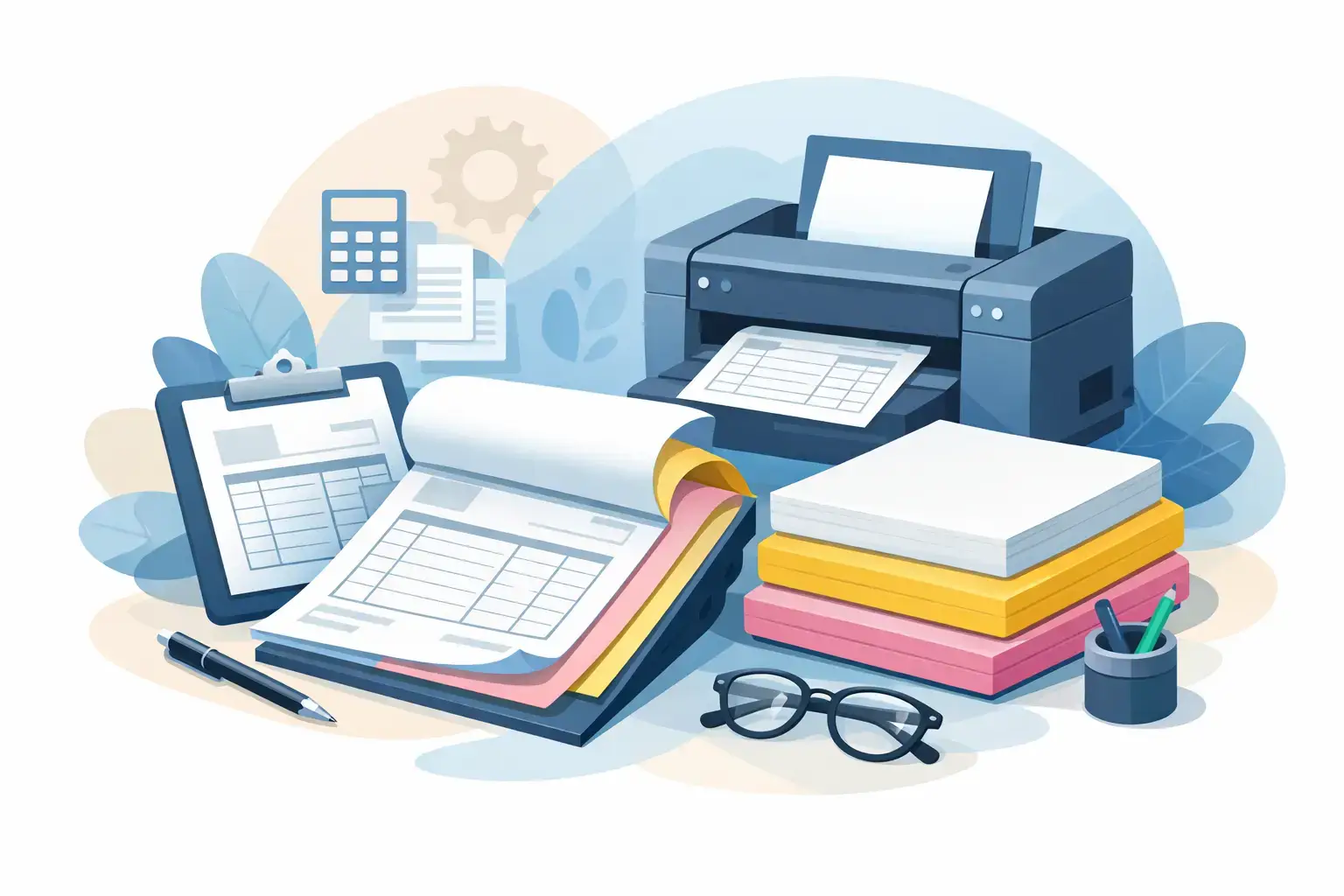 NCR Invoice Book Printing for Daily Use