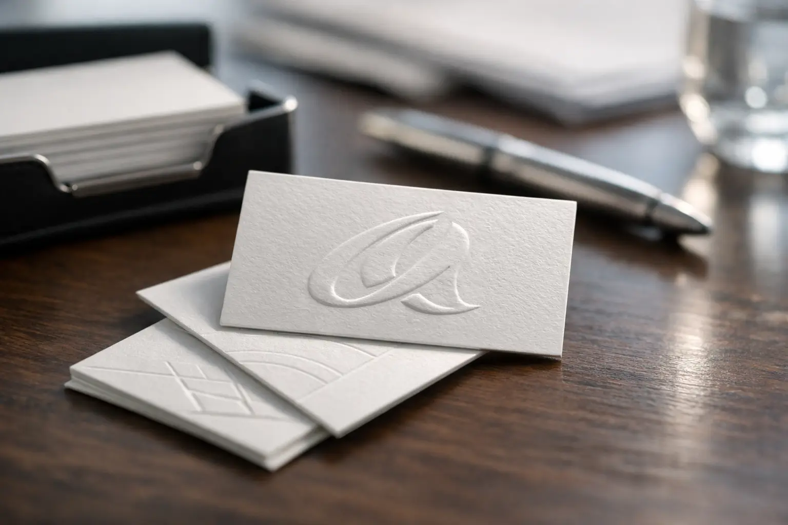 Embossed Business Cards That Feel Worth Keeping