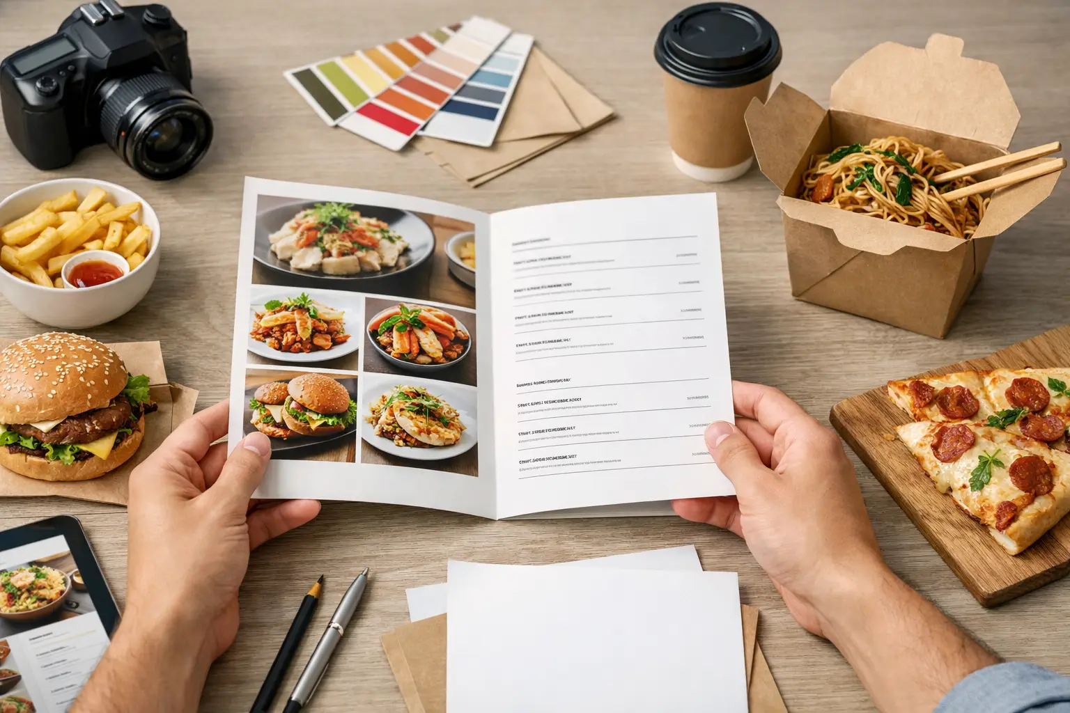 How to Design Restaurant Takeaway Menus
