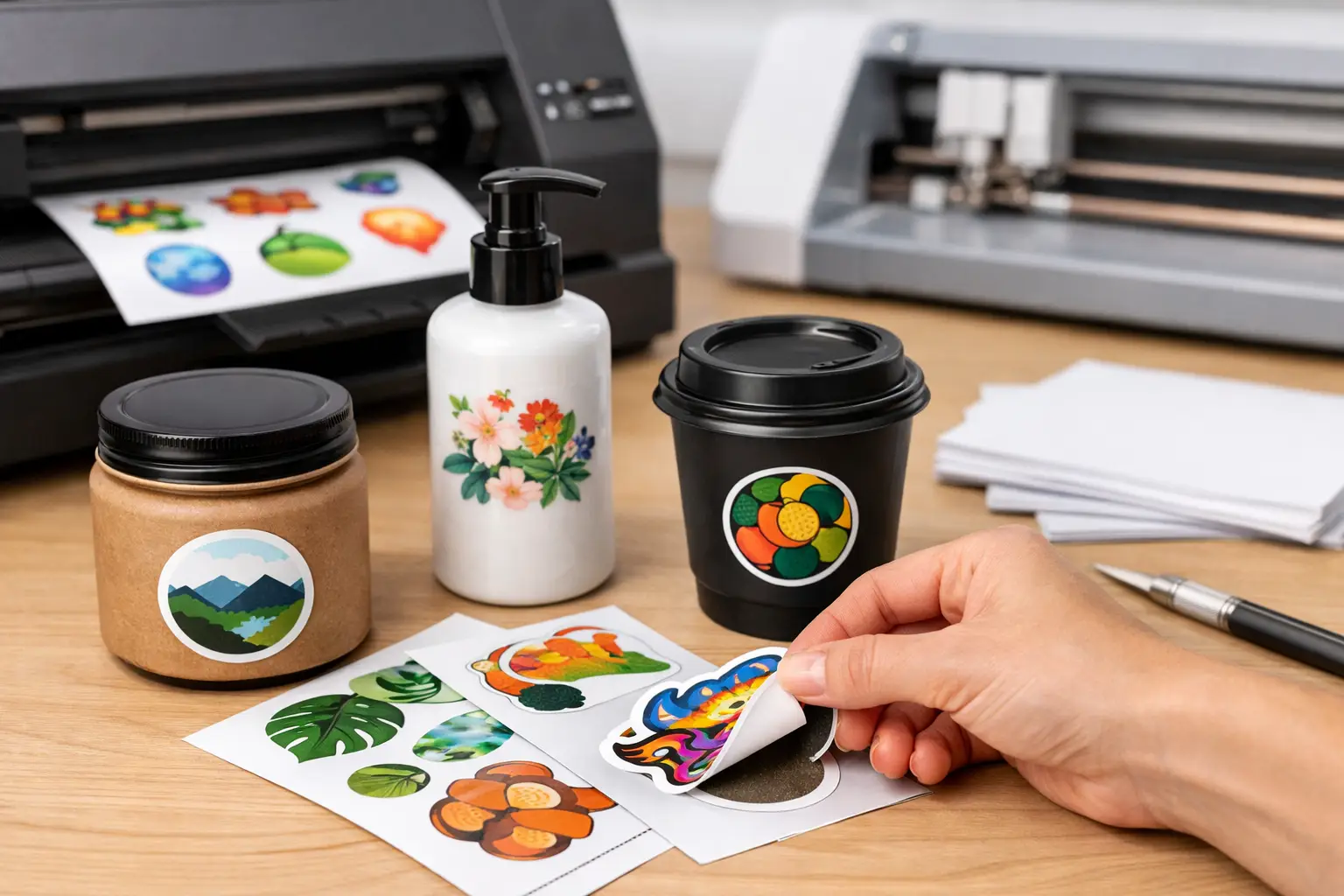 How to Print Custom Product Stickers Right