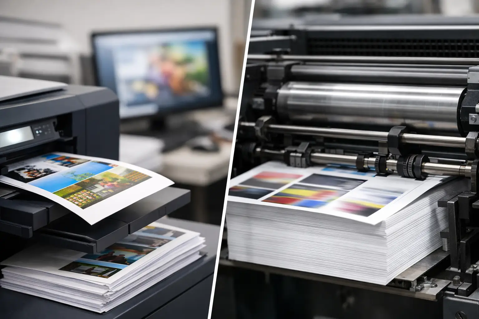 Digital Printing Versus Offset Printing for Business