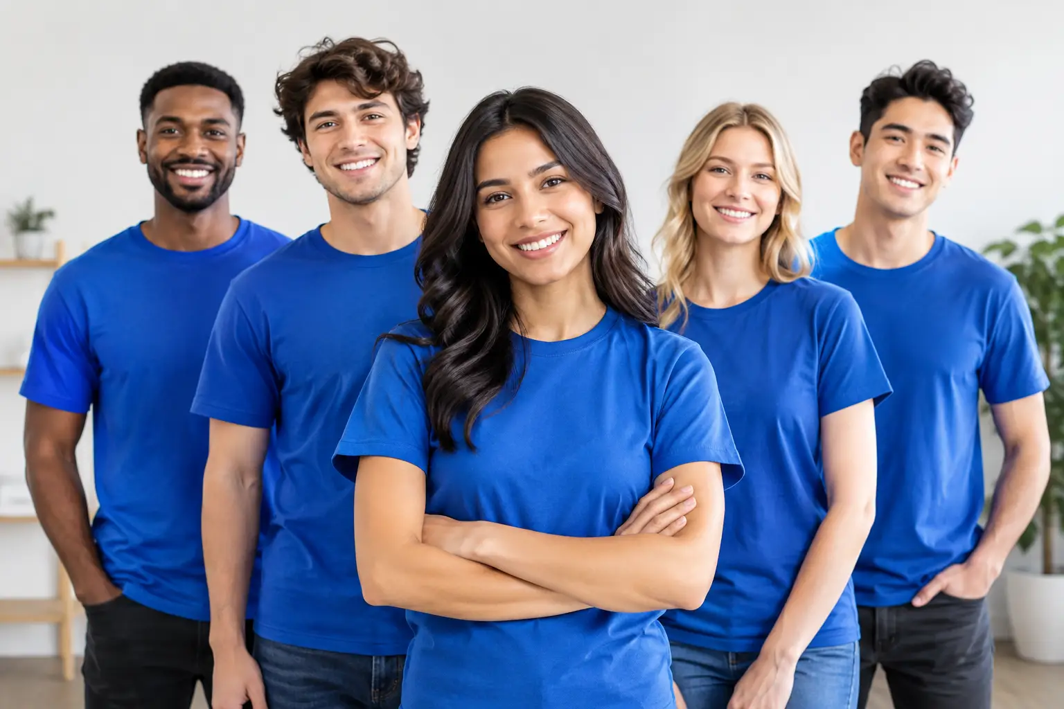 Bulk Custom T Shirts for Teams, Staff and Events